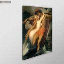 Canvas print The fisherman and the syren, Leighton Frederic, side