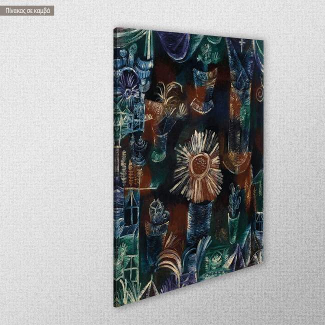 Canvas print Still life, Klee P, side