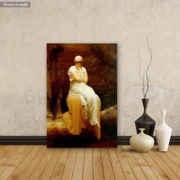 Canvas print Solitude, Leighton Frederic