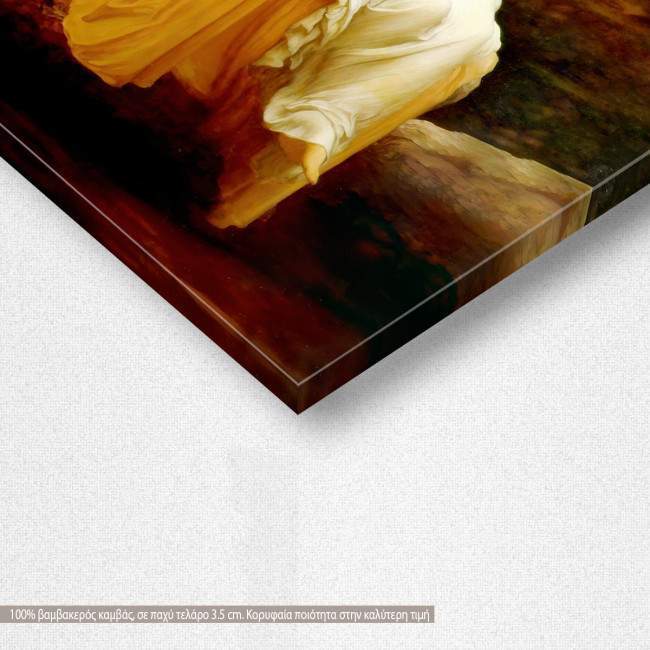 Canvas print Solitude, Leighton Frederic, detail