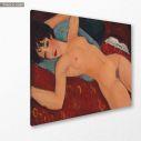Πίνακας ζωγραφικής Reclining nude, Modigliani, αντίγραφο σε καμβά, κοντινό