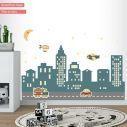 Kids wall stickers City