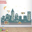Kids wall stickers City