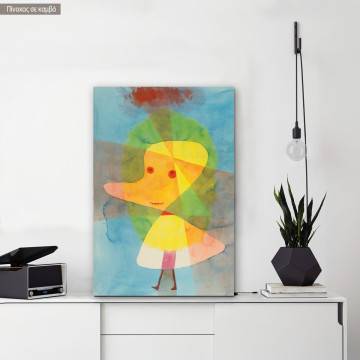 Canvas print Small garden ghost, Klee P.