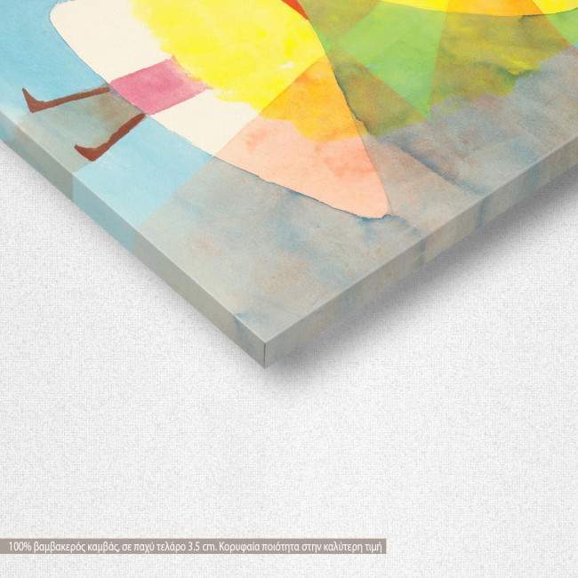 Canvas print Small garden ghost, Klee P, detail