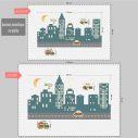 Kids wall stickers City