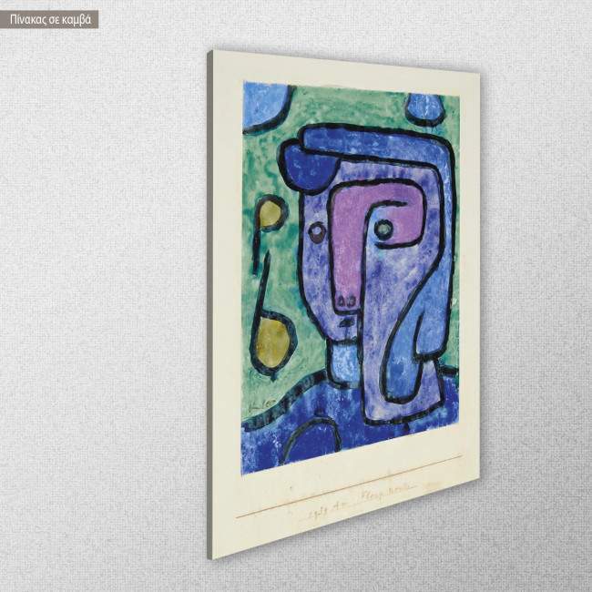 Πίνακας ζωγραφικής Flora noctis, Klee P, αντίγραφο σε καμβά, κοντινό