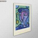 Canvas print Flora noctis, Klee P, side