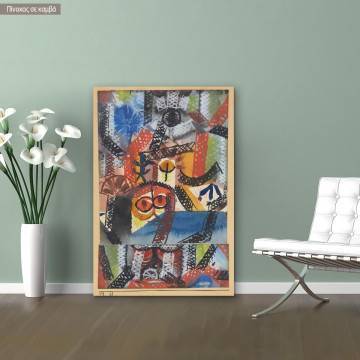 Πίνακας ζωγραφικής Barbarian composition, Klee P, αντίγραφο σε καμβά