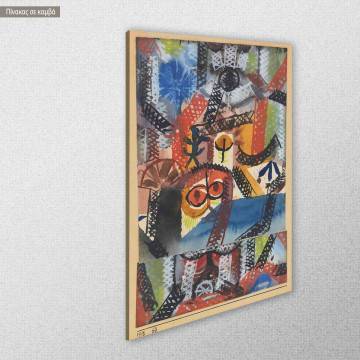 Canvas print Barbarian composition Klee P. View 1 2