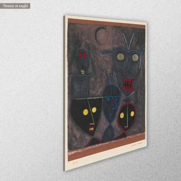 Canvas print Demonic puppets Klee P. View 1 2