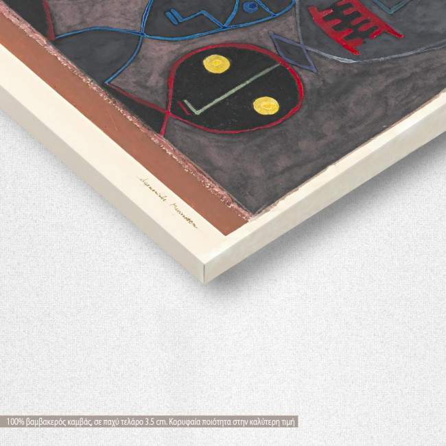 Canvas print Demonic puppets, Klee P, detail