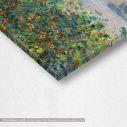 Πίνακας ζωγραφικής, Flower beds at Vetheuil, Monet C, αντίγραφο σε καμβά, λεπτομέρεια