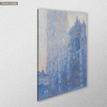 Πίνακας ζωγραφικής Rouen cathedral facade Monet C αντίγραφο σε καμβά Όψη 1 2