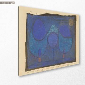 Canvas print, Trees by the water, Klee P. 2