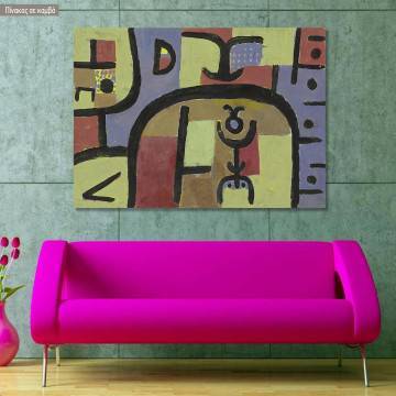 Canvas print, Also a man, Klee P.