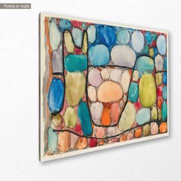Canvas print Treasure above ground Klee P. Framed canvas View 1 2