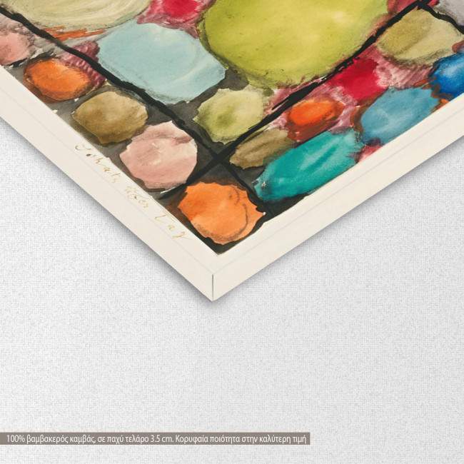 Canvas print, Treasure above ground, Klee P, detail