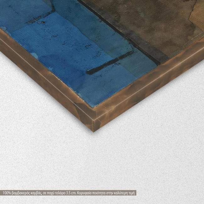 Canvas print, Contrasts in the evening, Klee P, detail