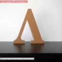Wooden letter thick mdf