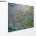 Canvas print Nympheas waterlilies, Monet C, side