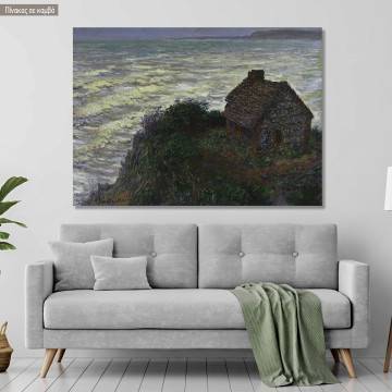 Canvas print House of the customs officer, Monet C.