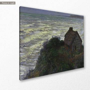 Canvas print House of the customs officer, Monet C. 2