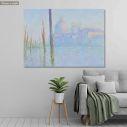 Canvas print The grand canal, Venice, Monet C.