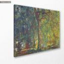 Canvas print Weeping willow, Monet C, side