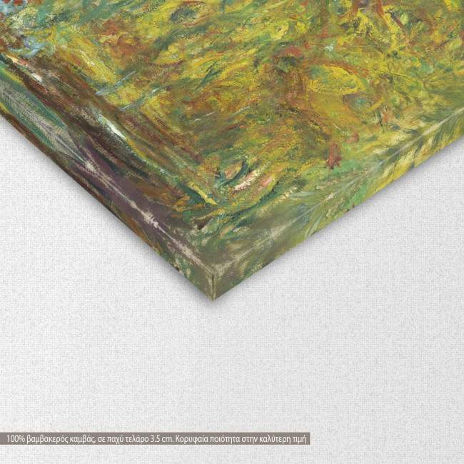 Canvas print Weeping willow, Monet C, detail