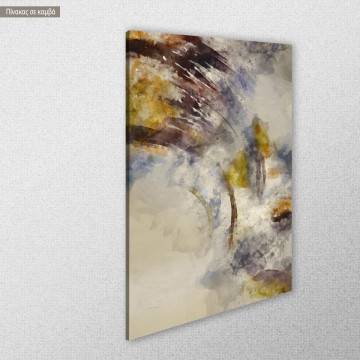 Canvas print Curves watercolor View 1 2