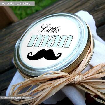 Αυτοκόλλητη ετικέτα Little Man Outline