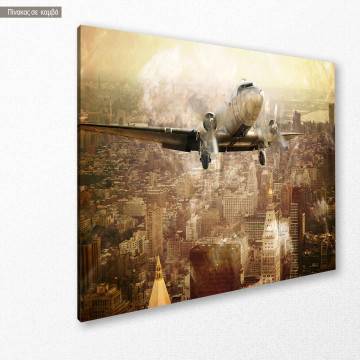 Canvas print Vintage flight 2