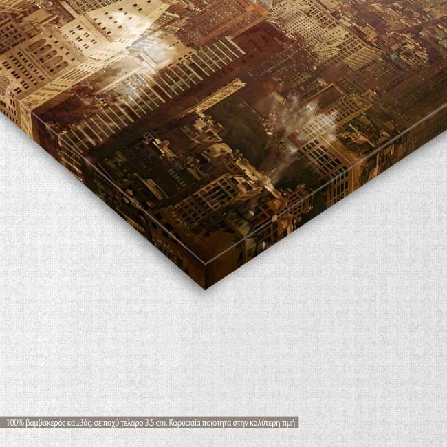 Canvas print Vintage flight, detail