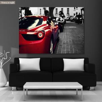 Canvas print Red beauty