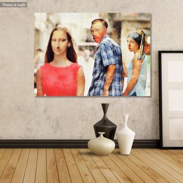 Canvas print Nothing has changed, reproduction