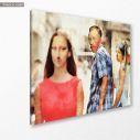 Canvas print Nothing has changed, reproduction, side