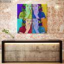 Canvas print OMG pop art