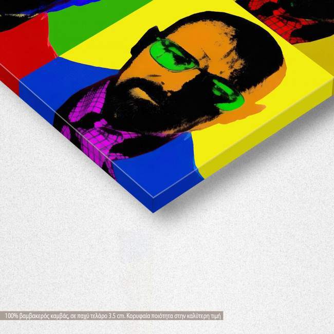 Canvas print Break Bad Andy, detail