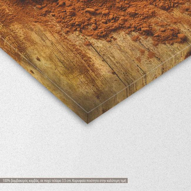 Canvas print Chocolate desire, detail