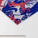 Canvas print Red tropical monkey, detail
