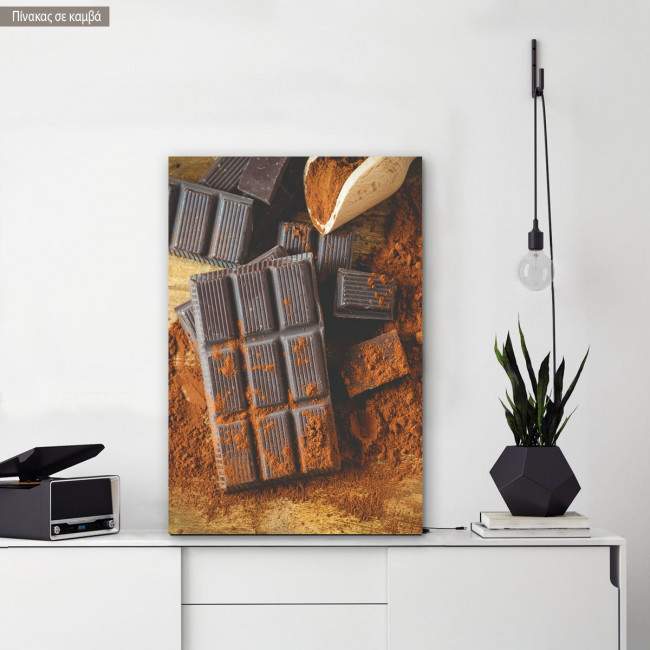Canvas print Chocolate desire