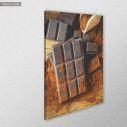Canvas print Chocolate desire, side