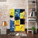 Canvas print Graffiti wall vertical