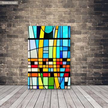 Canvas print Modern style vitro