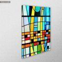 Canvas print Modern style vitro, side