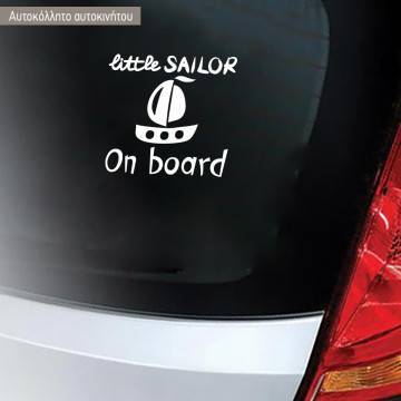 Car sticker  Little pilot on board