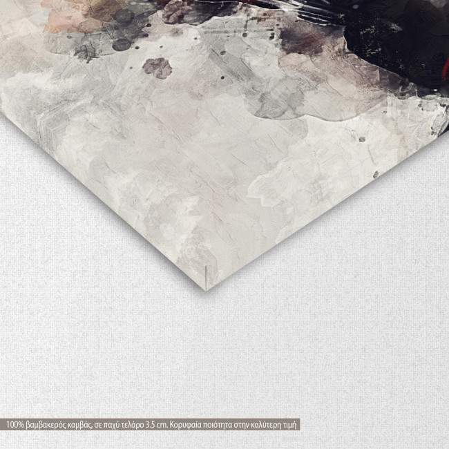 Canvas print Alonso in F1, detail