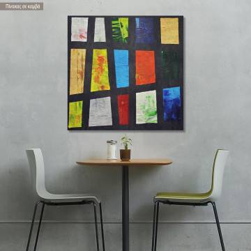 Canvas print Abstract pair   II