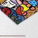 Canvas print Modern cubism I, detail